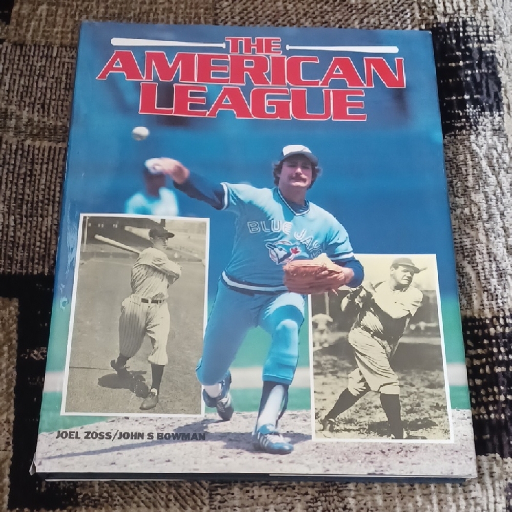 "The American League" - Baseball Hardcover Book With Blue Jays Book Jacket